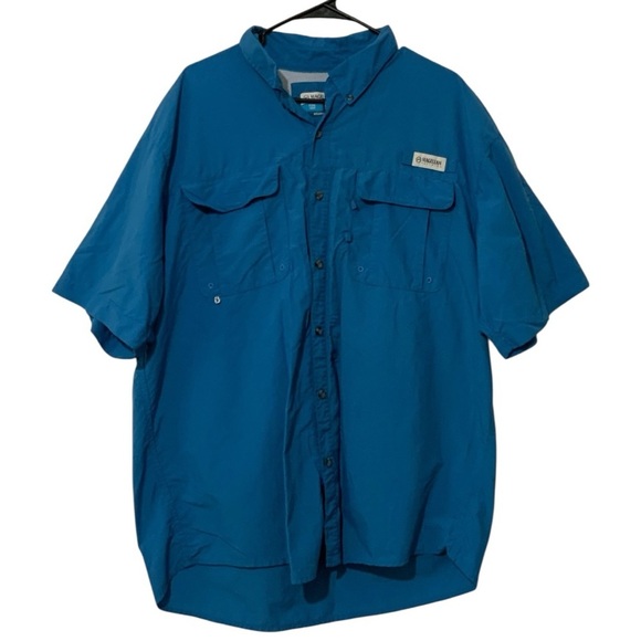 Bundle of 3 Magellan Men's Relaxed Fit Fish Gear Short Sleeve Shirt Sz XL - Picture 2 of 16